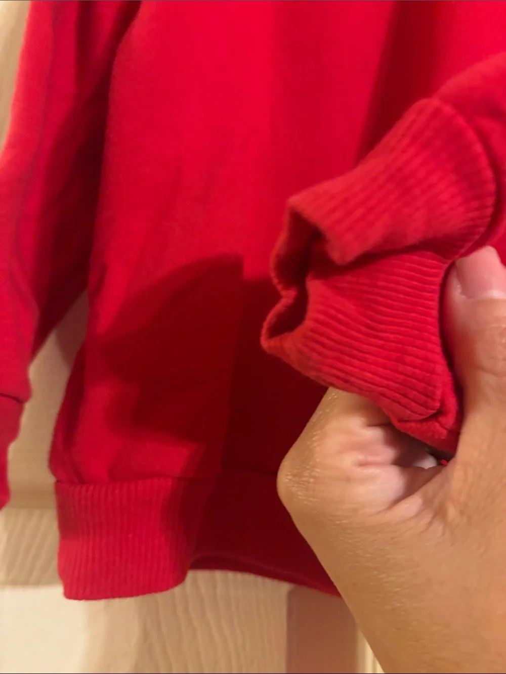 Bluey vibrant red
